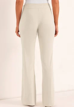 Loungebukser|Trikobukser-Cellbes of Sweden Alsidige jerseybukser med en bootcut Daria Lys beige