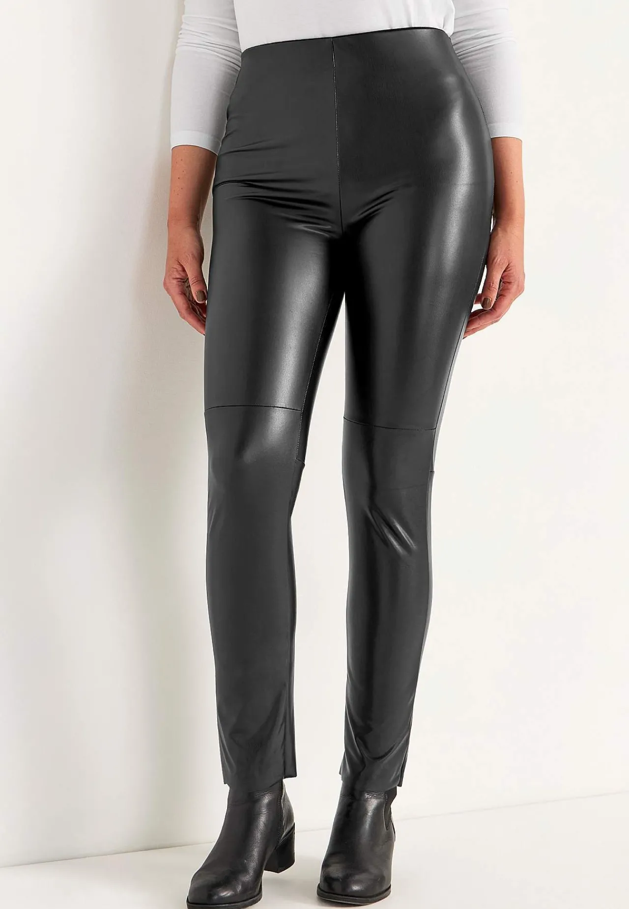 Leggings I Imiteret Skind|Skindbukser-Cellbes of Sweden Belagte leggings | Cellbes