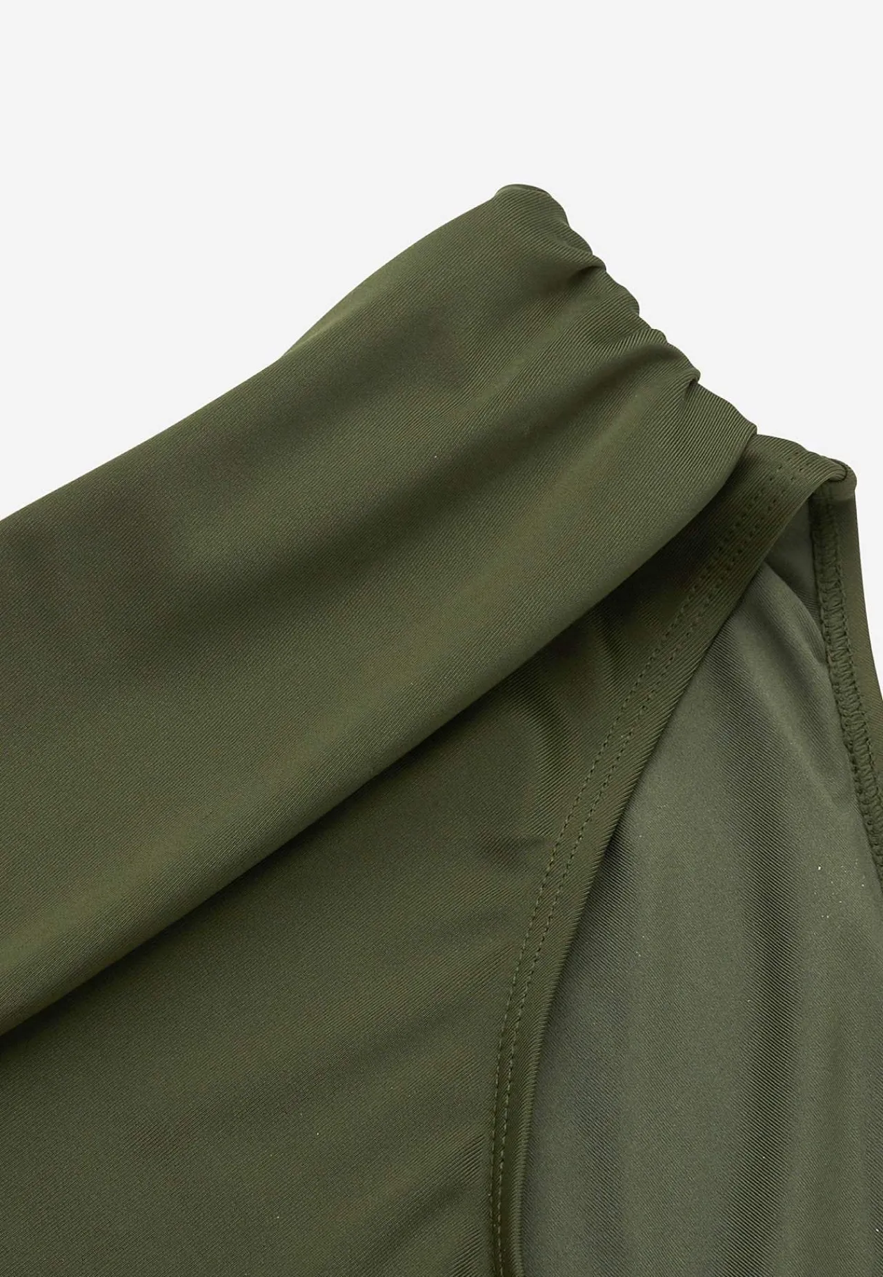 Bikinier-Cellbes of Sweden Bikinitrusse med foldbar kant ved taljen Amalfi Kakigrøn