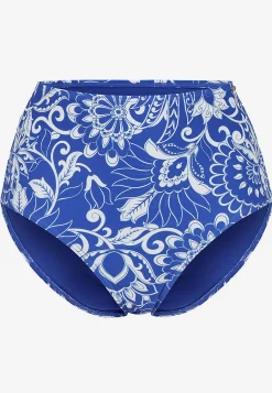 Bikinier-Cellbes of Sweden Bikiniunderdel med høj talje Blå / Mønstret