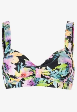 Bikinier- Bøjleløs bikini-bh Flerfarvet