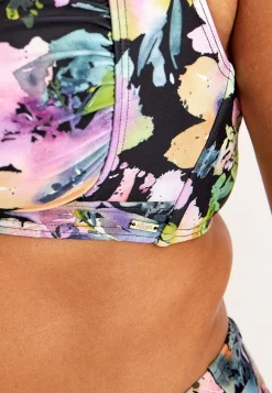 Bikinier- Bøjleløs bikini-bh Flerfarvet