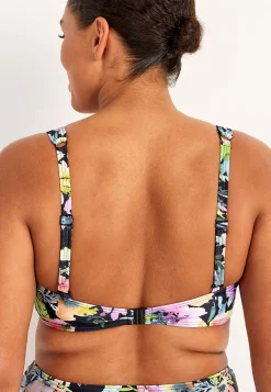 Bikinier- Bøjleløs bikini-bh Flerfarvet