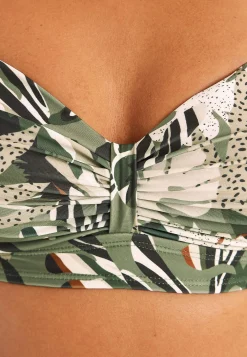 Bikinier-Cellbes of Sweden Bøjleløs bikini-bh Brighton Kakigrøn / Mønstret