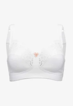 Undertøj|Bh- Blød bh i økologisk bomuld Cotton Bloom Hvid