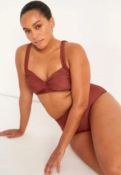 Bikinier- Blød bikini-bh Brighton Rust