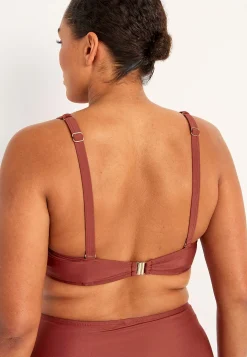 Bikinier- Blød bikini-bh Brighton Rust