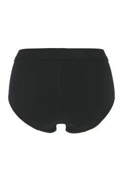 Undertøj|Flerpak Undertøj- Blød maxitrusse i bomuld Double comfort 2-pack Sort