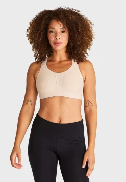 Undertøj|Bh-Swegmark Blød sports-bh med god støtte Kimberly Iconic Beige