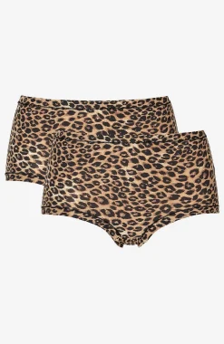 Undertøj|Flerpak Undertøj- Blød trusse 2-pack Leopard