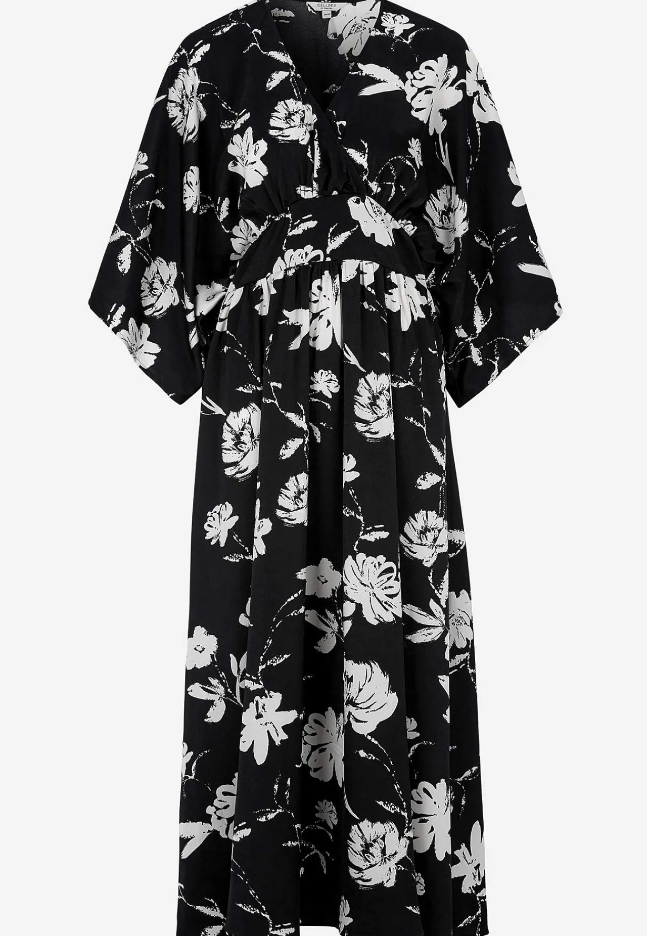 Festkjoler|Festkjoler- Blomstret maxi kjole | Cellbes