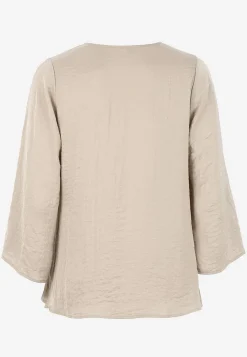 Bluser-Cellbes of Sweden Bluse med bindebånd Beige