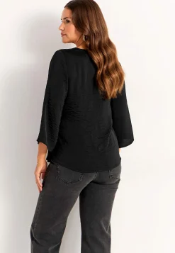 Bluser-Cellbes of Sweden Bluse med bindebånd Sort