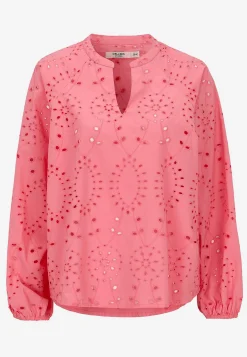 Bluser|Bluser Med Pufærmer- Bluse med broderi | Cellbes