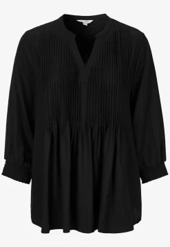 Toppe|Bluser-Cellbes of Sweden Bluse med syede lægge Sort