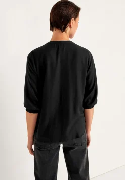 Toppe|Bluser-Cellbes of Sweden Bluse med syede lægge Sort