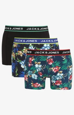 Underbukser-JACK & JONES Boksershorts Flower Mønstret