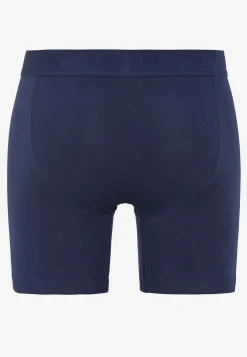 Underbukser- Boksershorts med længere ben 6-pack Sort + Marine + Kakigrøn