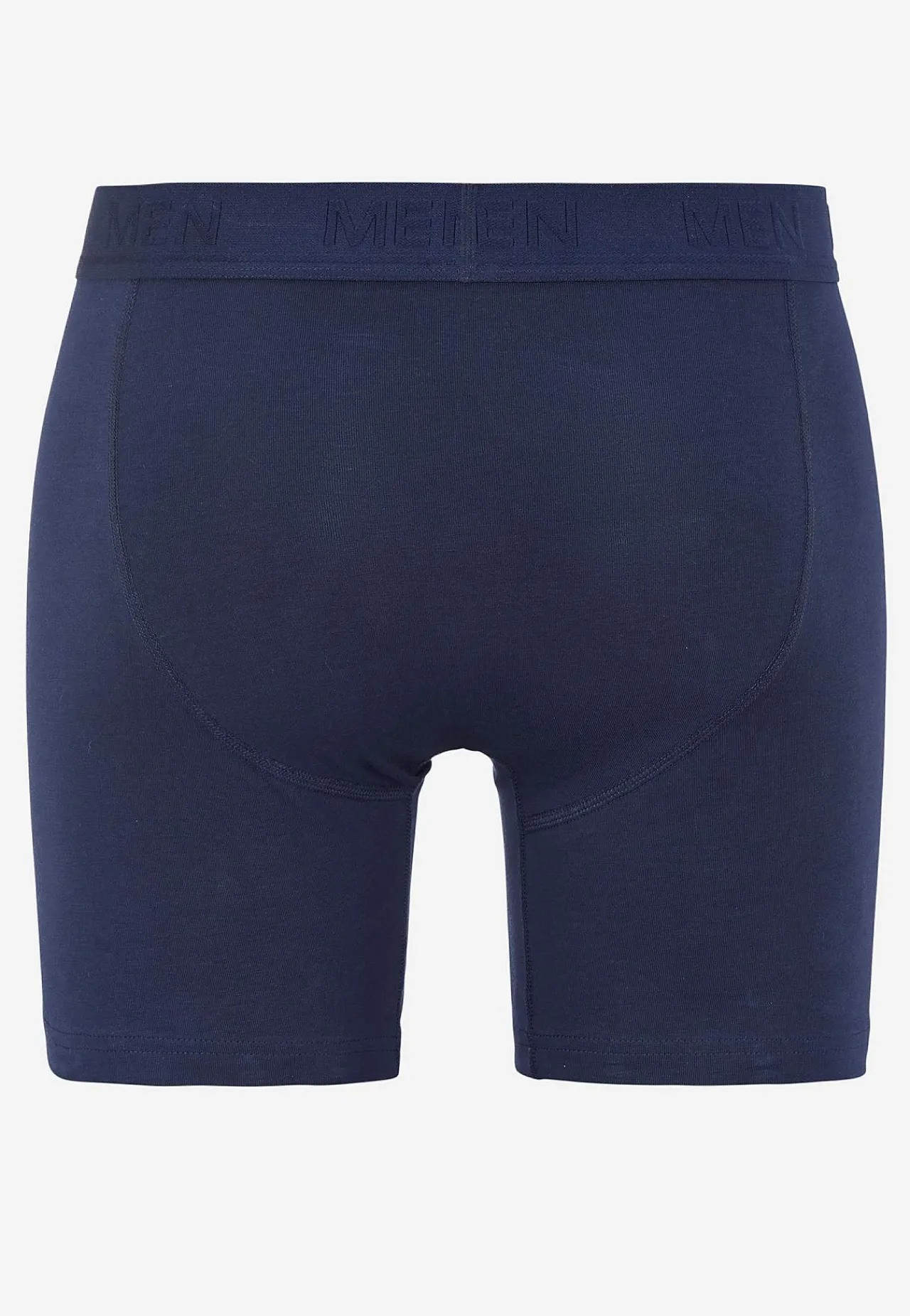 Underbukser- Boksershorts med længere ben 6-pack Sort + Marine + Kakigrøn
