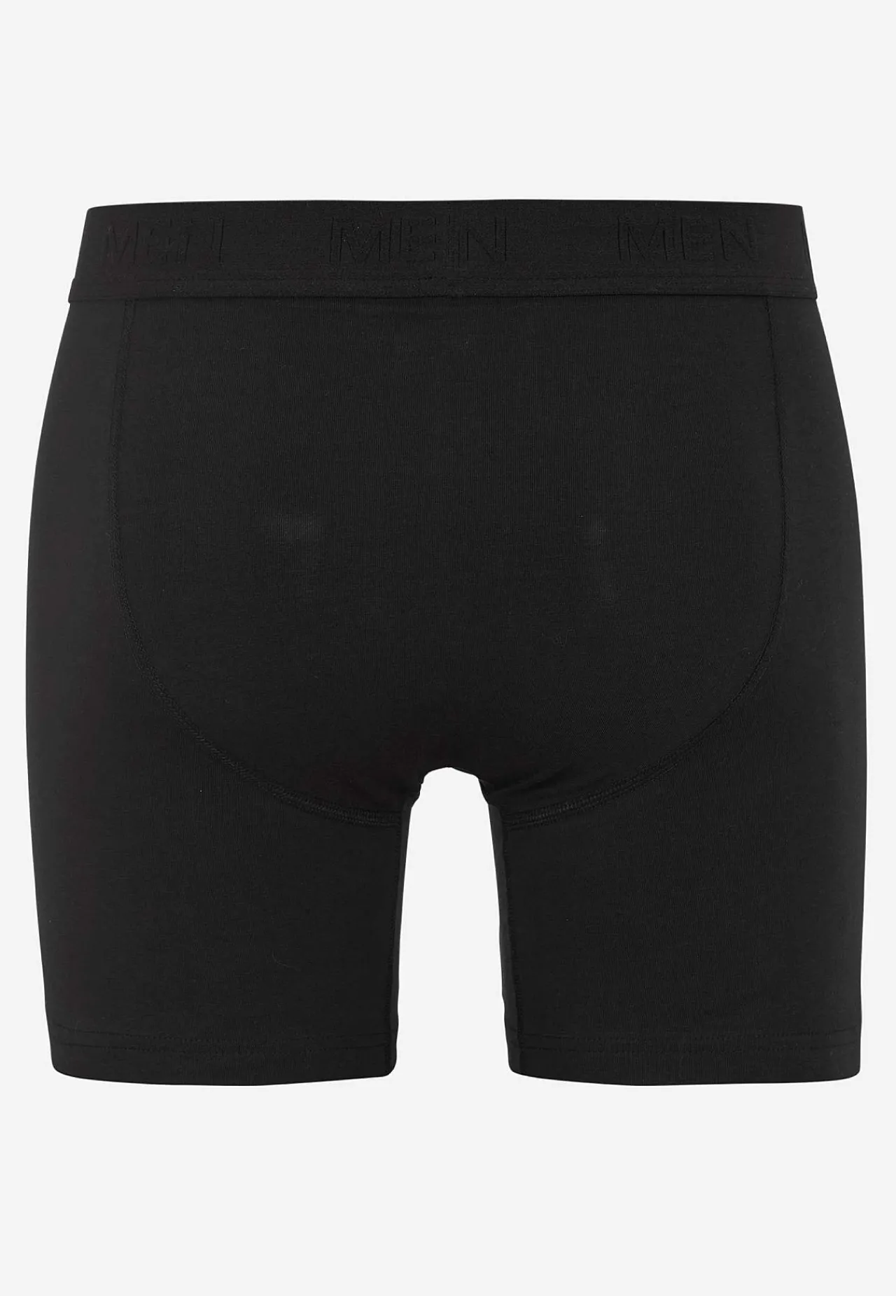 Underbukser- Boksershorts med længere ben 6-pack Sort + Marine + Kakigrøn