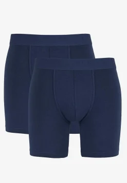 Underbukser- Boksershorts med længere ben 2-pack Marine