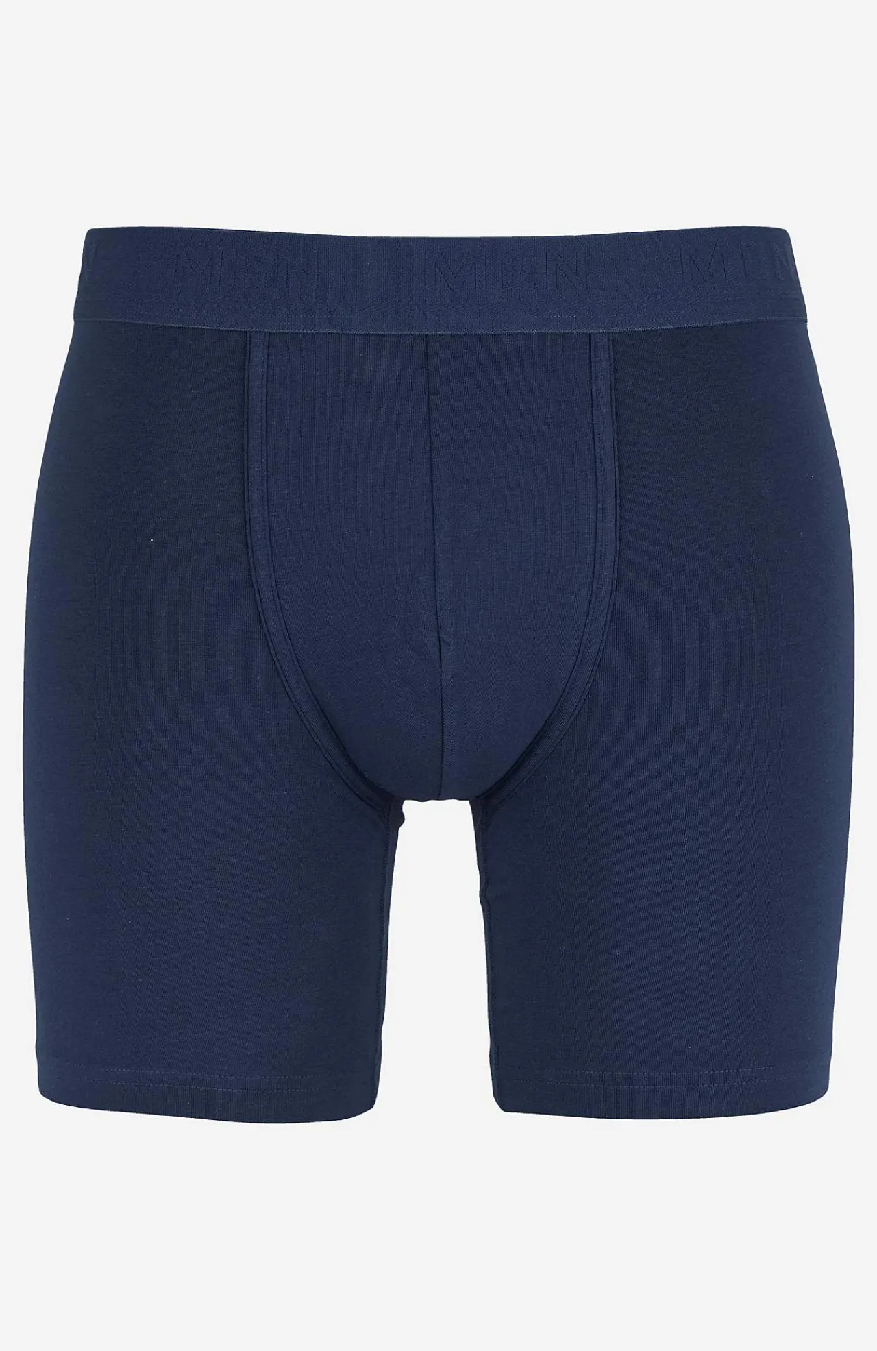 Underbukser- Boksershorts med længere ben 2-pack Marine