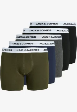 Underbukser-JACK & JONES PLUS Boksershorts 5-pack Blandede farver