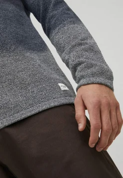 Striktrøjer-JACK & JONES Bomuldstrøje Marinemeleret