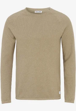 Striktrøjer-JACK & JONES Bomuldstrøje | Cellbes