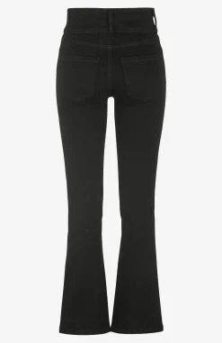 Høj Talje|Flere Længder- Bootcut jeans med høj talje Jennifer Sort / Denim