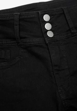 Høj Talje|Flere Længder- Bootcut jeans med høj talje Jennifer Sort / Denim