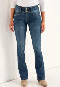 Høj Talje|Flere Længder- Bootcut jeans med høj talje Jennifer | Cellbes