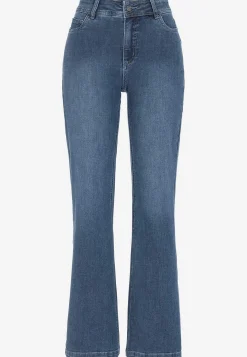 Flere Længder|Bootcut-Cellbes of Sweden Bootcut jeans med superstræk Sara Mellemblå Denim
