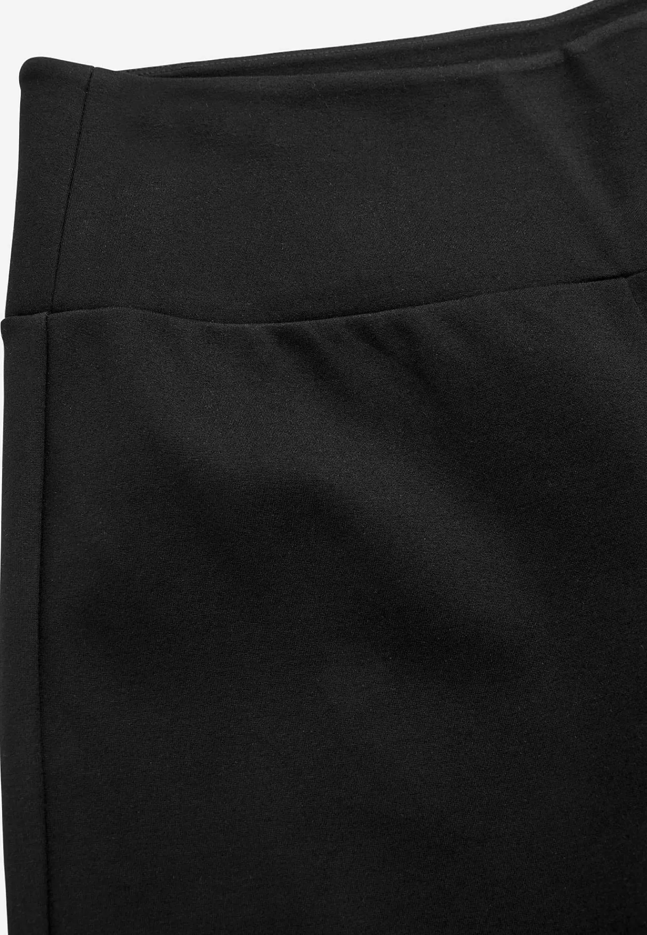 Vide Bukser|Trikobukser-Cellbes of Sweden Bootcut-bukser Premium i Punto di Roma jersey Mona Sort