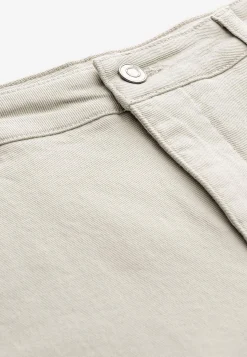 Ankelbukser|Vide Bukser-Cellbes of Sweden Brede ankeljeans Lys beige