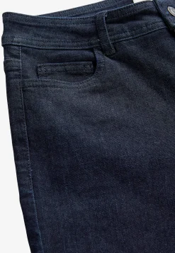 Vide Bukser|Lige Bukser-Cellbes of Sweden Brede jeans i denim med superstræk Sara Mørkeblå Denim