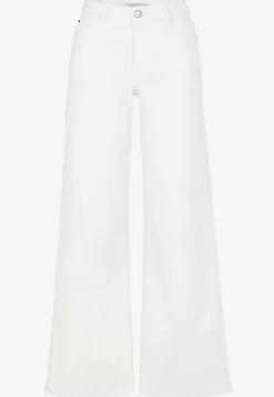 Høj Talje|Straight Fit-Cellbes of Sweden Brede jeans med høj talje Renata Hvid denim