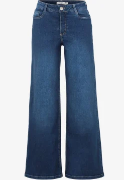 Høj Talje|Straight Fit- Brede jeans med høj talje Renata | Cellbes