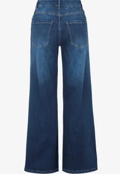 Høj Talje|Straight Fit- Brede jeans med høj talje Renata | Cellbes