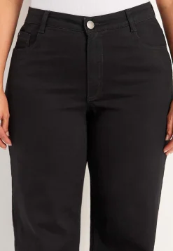 Høj Talje|Straight Fit- Brede, lange jeans med høj talje Renata | Cellbes