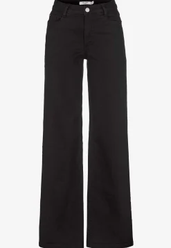 Høj Talje|Straight Fit- Brede, lange jeans med høj talje Renata | Cellbes