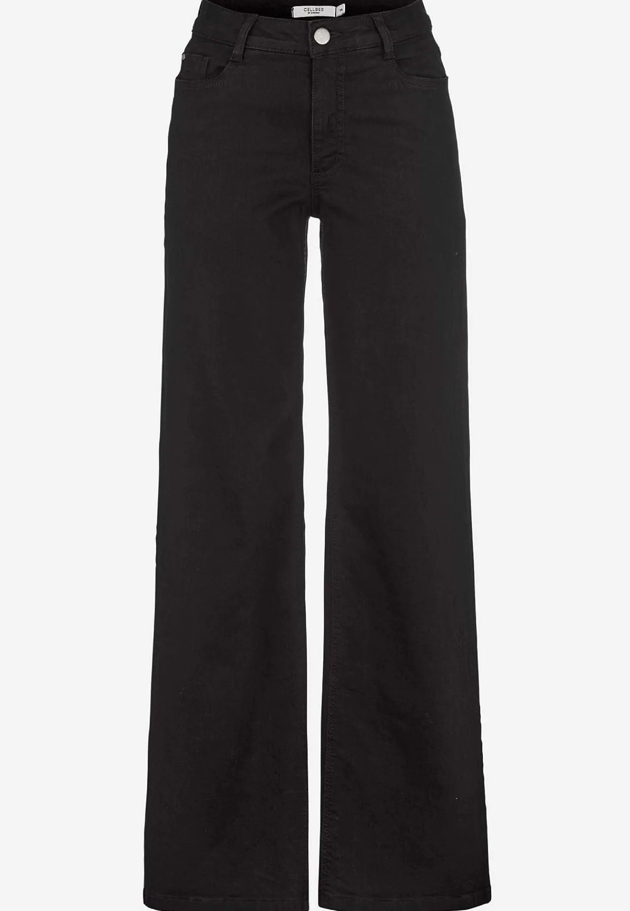 Høj Talje|Straight Fit- Brede, lange jeans med høj talje Renata | Cellbes