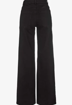 Høj Talje|Straight Fit- Brede, lange jeans med høj talje Renata | Cellbes