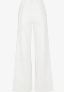 Høj Talje|Straight Fit-Cellbes of Sweden Brede, lange jeans med høj talje Renata Hvid denim