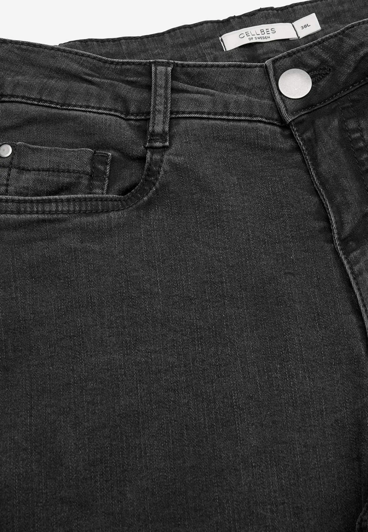 Høj Talje|Straight Fit- Brede, lange jeans med høj talje Renata | Cellbes