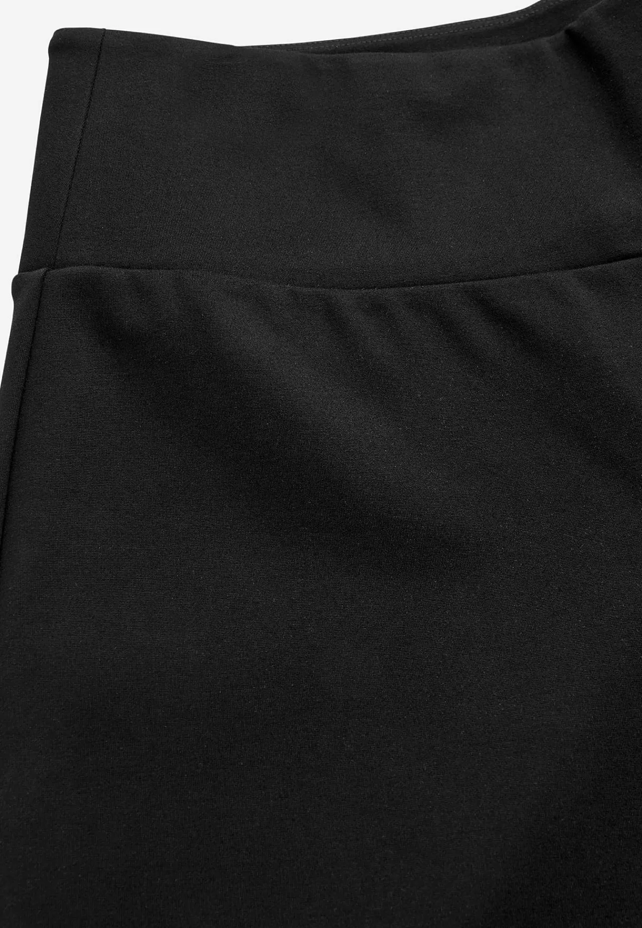 Vide Bukser|Lige Bukser-Cellbes of Sweden Brede Premium bukser i Punto di Roma jersey Mona Sort