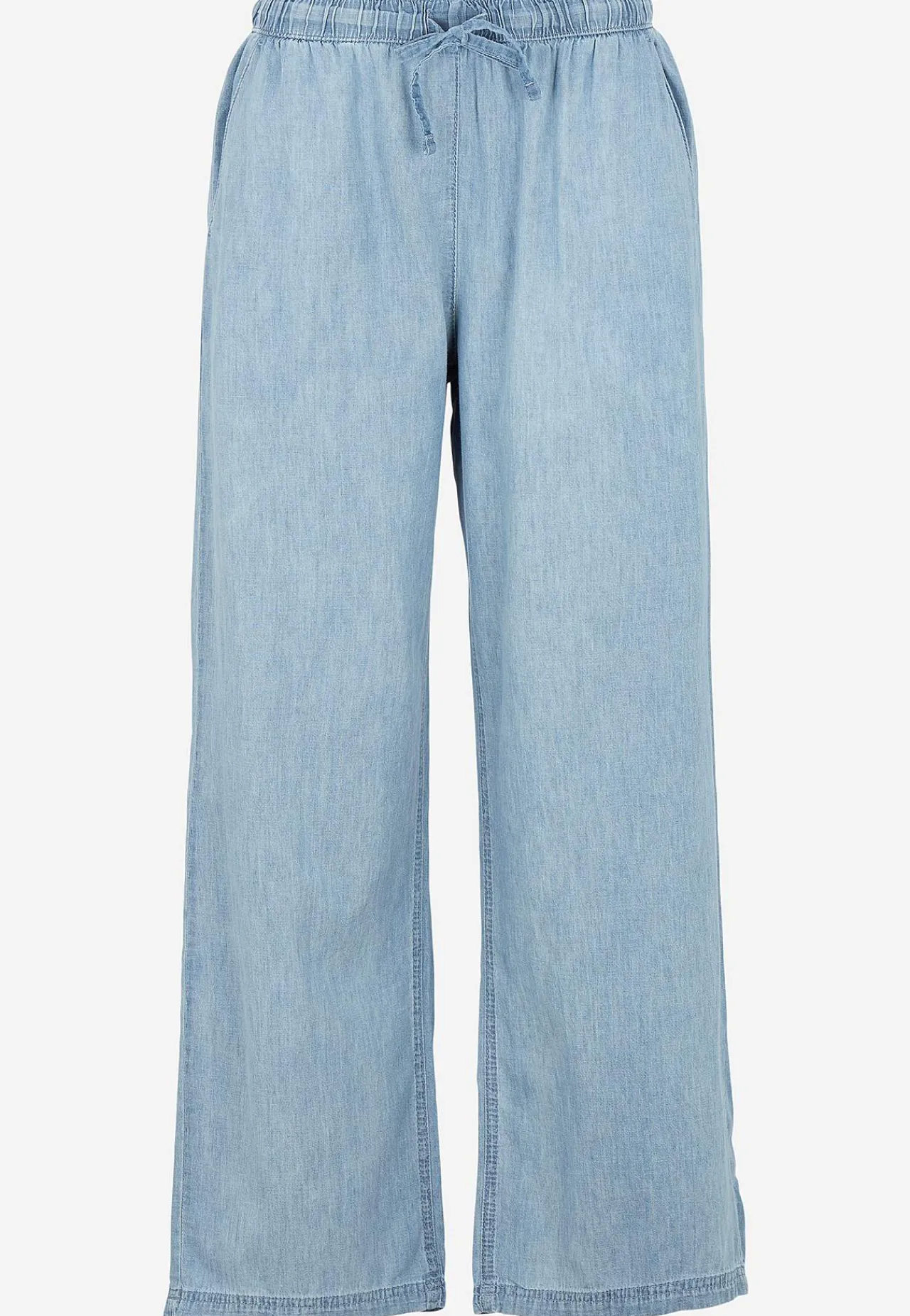 Forårsbukser|Vide Bukser-Cellbes of Sweden Bukser i denim med brede ben Lyseblå / Denim