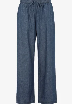 Forårsbukser|Vide Bukser-Cellbes of Sweden Bukser i denim med brede ben Mellemblå / Denim