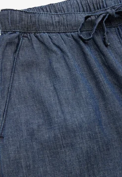 Forårsbukser|Vide Bukser-Cellbes of Sweden Bukser i denim med brede ben Mellemblå / Denim