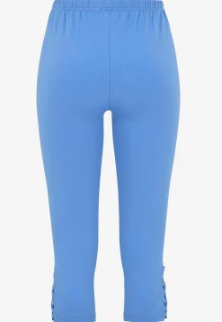 Caprileggings|Flerpak Leggings-Cellbes of Sweden Capri leggings med dejlige detaljer 2-pack Blå + Sort